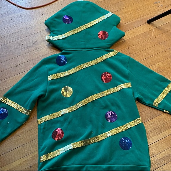 Decorated Christmas Tree sweat shirt - Picture 7 of 11